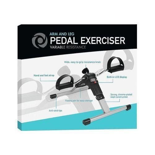 Vita Mini Vélo d'Exercice pour Bras et Jambes avec Résistance Réglable