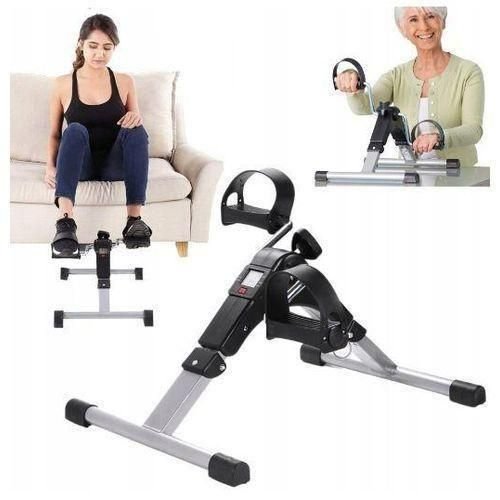 Vita Mini Vélo d'Exercice pour Bras et Jambes avec Résistance Réglable