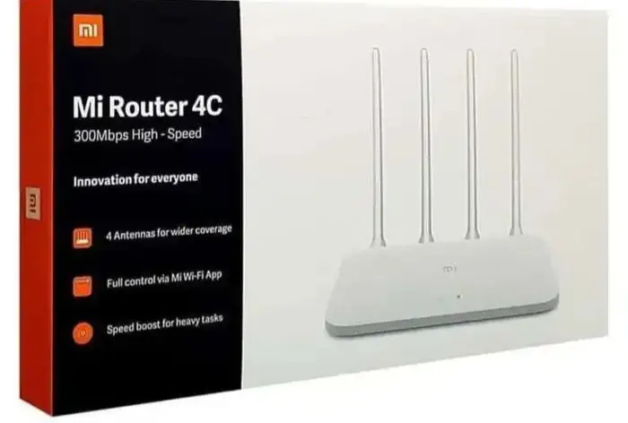 Routeur - Xiaomi - Mi Router 4C - Dual Band - 4 antennes externes - MU-MIMO