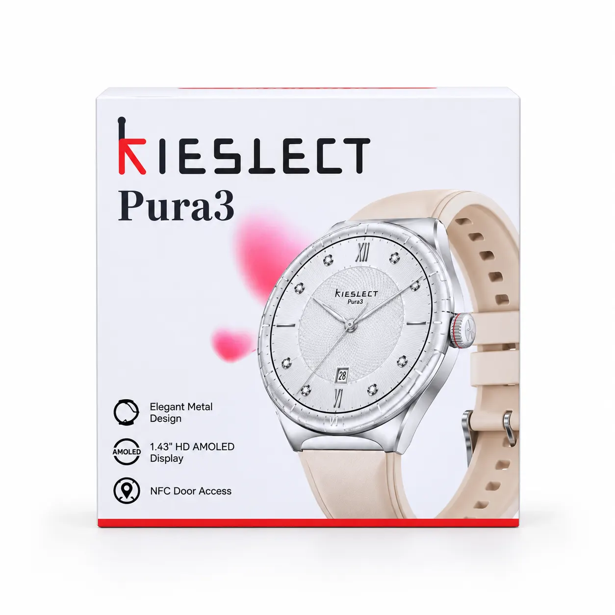 Montre connectée femme Kieslect Pura3